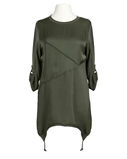 Sweatshirt mit Seide in oliv von Diana