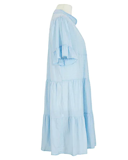 Tunika Baumwolle in hellblau von Selected Touch