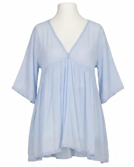 Tunika Bluse Baumwolle in blau von Monday Afternoon