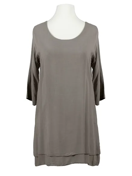 Tunika Bluse Lagenlook in braun von RESTART