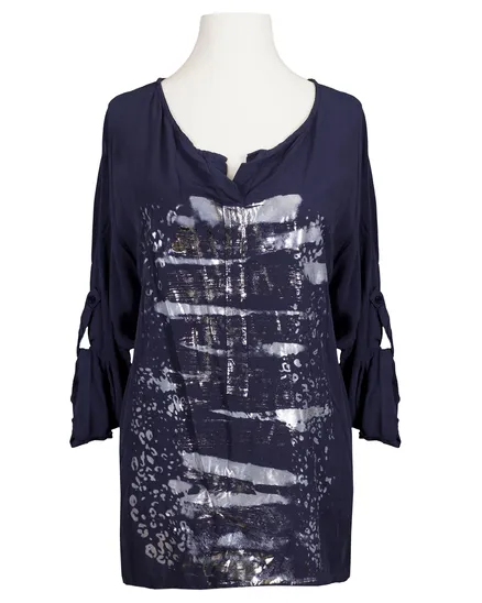Blusenshirt mit Print in blau von RESTART