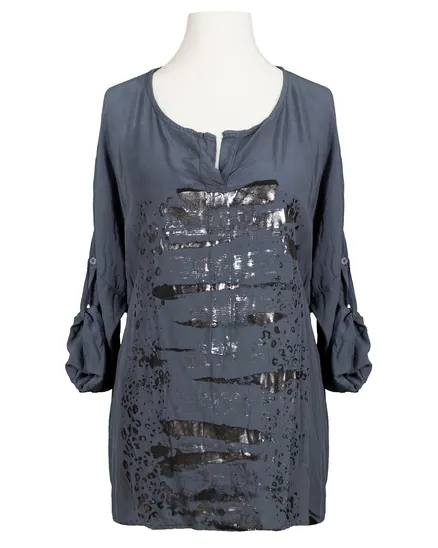 Blusenshirt mit Print in grau von RESTART