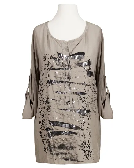Blusenshirt mit Print in beige von RESTART