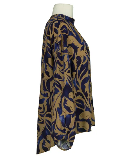 Tunika Bluse Ornamentprint in blau von Selected Touch