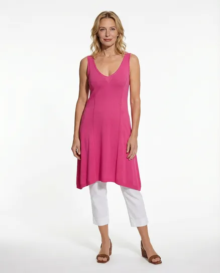 Tunika Chasuble in pink von Made in Italy