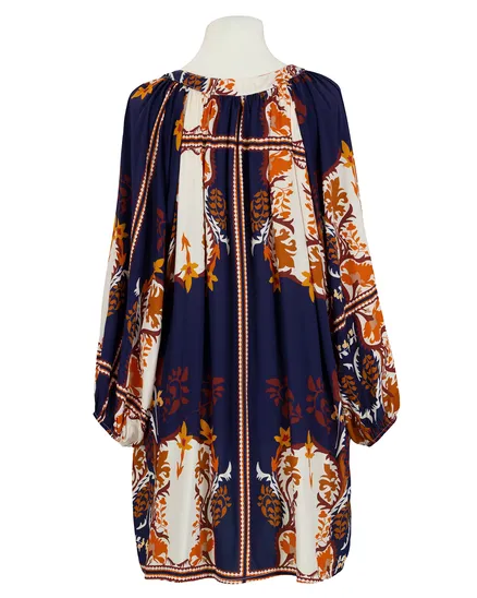 Tunika Floral in blau von New Collection