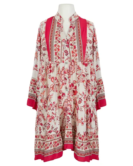 Tunika Floral in rot von H. Trend