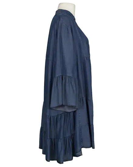 Tunika Jeansoptik in blau von Made in Italy