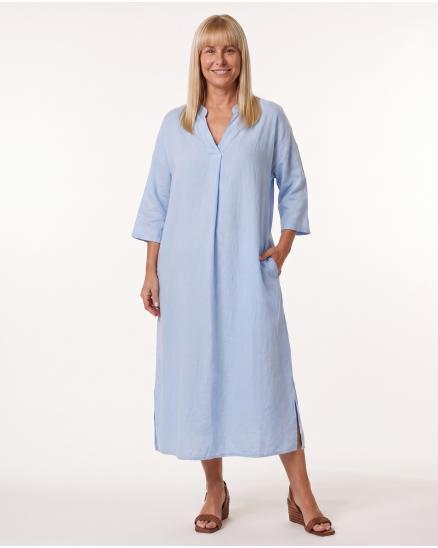 Tunika Kleid in blau von Style Touch