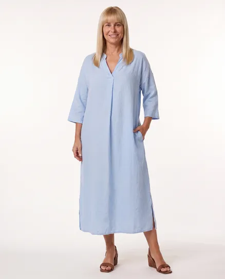 Tunika Kleid in blau von Style Touch