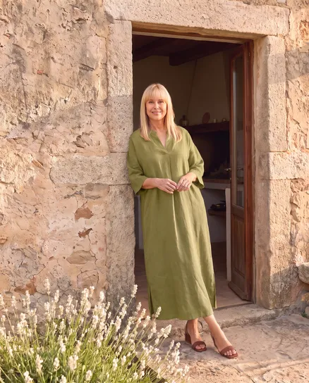 Tunika Kleid in pistazie von Style Touch
