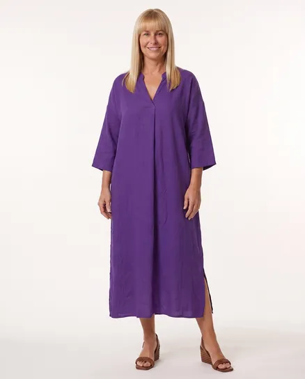 Tunika Kleid in violett von Style Touch
