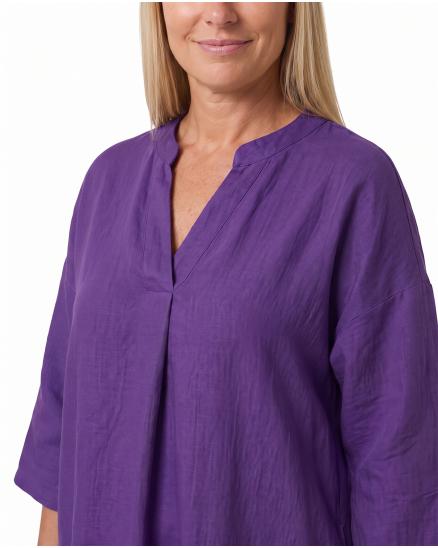 Tunika Kleid in violett von Style Touch