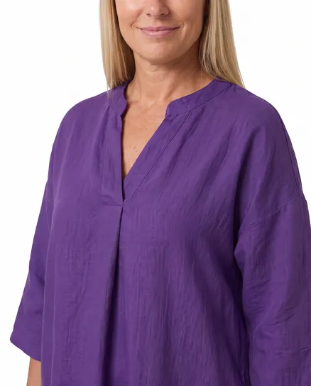 Tunika Kleid in violett von Style Touch