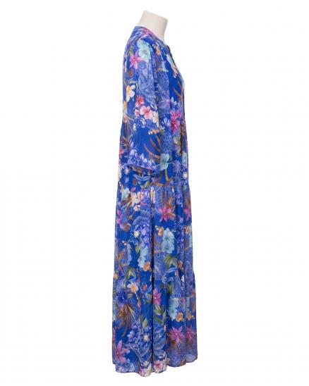 Tunika Kleid Floral in royalblau von Selected Touch