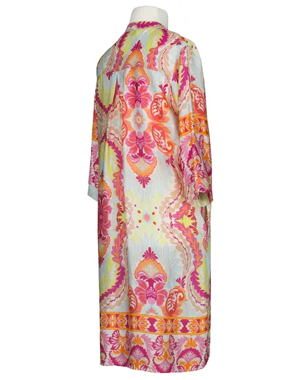 Tunika Kleid Ornamentmuster in bunt von Made in Italy