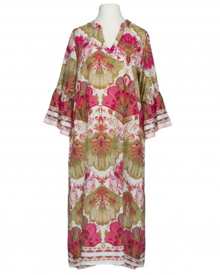Tunika Kleid Ornamentmuster in bunt von Made in Italy