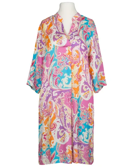 Tunika Kleid Paisleymuster in bunt von Made in Italy