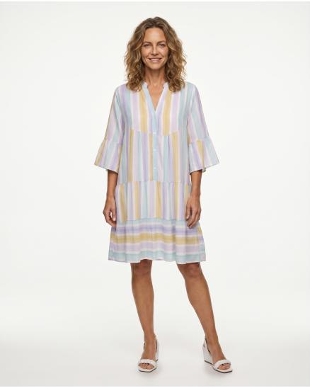 Tunika Kleid Print in bunt von Selected Touch