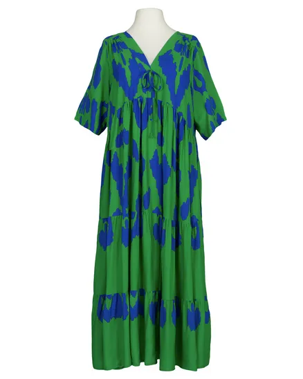 Tunika Kleid Print in gr�n von Vincenzo Allocca