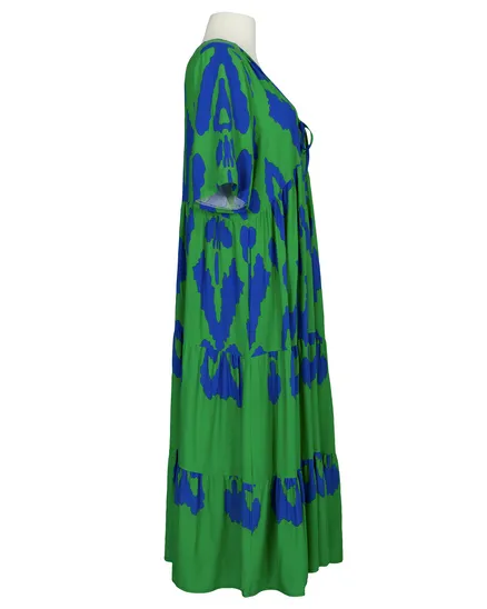 Tunika Kleid Print in gr�n von Vincenzo Allocca