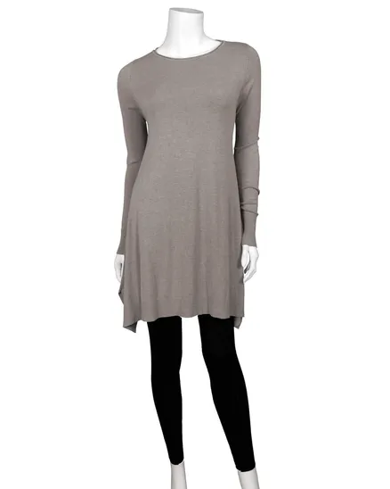 Tunika mit Cashmere in braun von Dolce Piccante