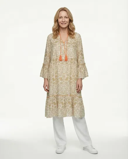 Tunika mit Print in beige von Style Touch