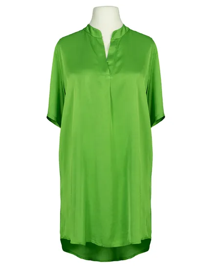 Tunika mit Seide in gr�n von New Collection