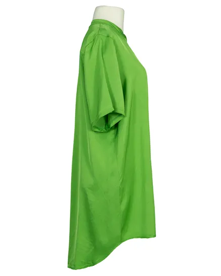 Tunika mit Seide in gr�n von New Collection