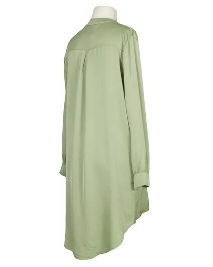 Tunika mit Seide in lindgr�n von New Collection