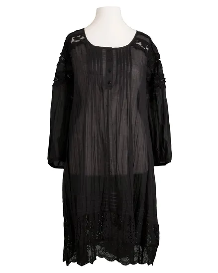 Tunika Baumwolle in schwarz von Zedd