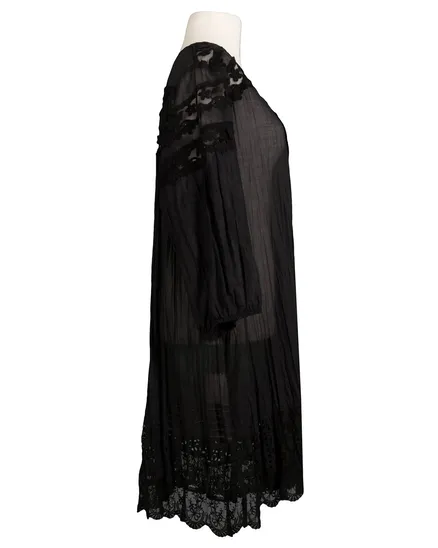 Tunika Baumwolle in schwarz von Zedd