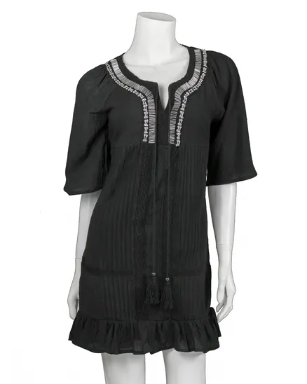 Tunika Baumwolle in schwarz von Sophyline