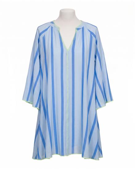Tunika mit Streifen in blau von Selected Touch