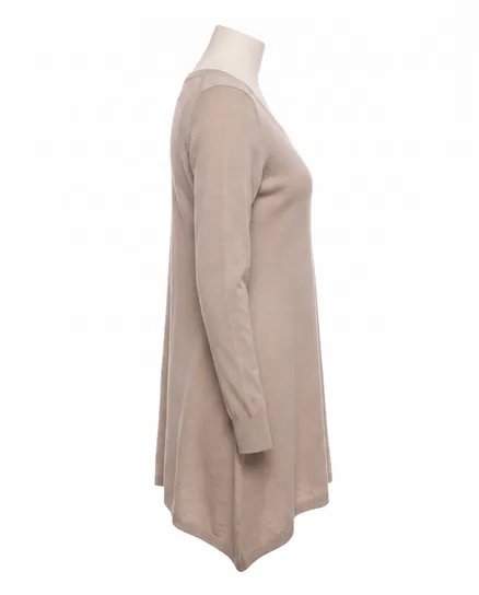 Tunika Pullover in beige von Spaziodonna