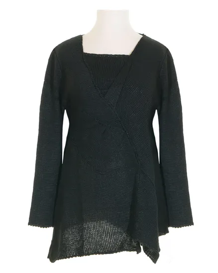 Pullover Tunika Stil in schwarz von Amandine