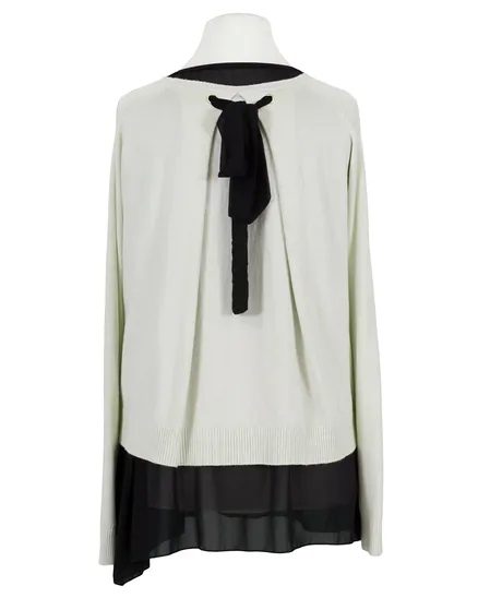 Tunika Pullover 2-tlg. in beige von Spaziodonna