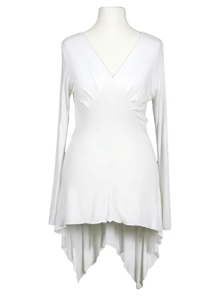 Tunika Shirt in wei� von XUNA