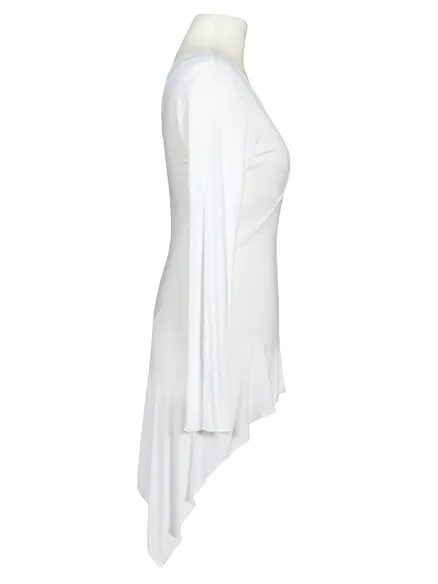 Tunika Shirt in wei� von XUNA