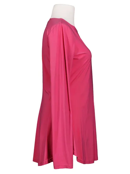 Jersey Shirt A-Linie in fuchsia von Esvivid