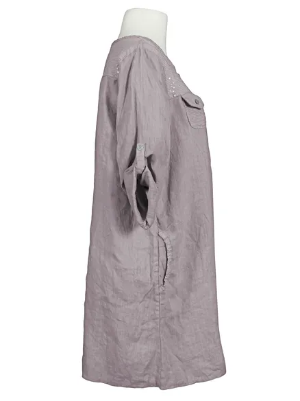 Tunika Leinen in taupe von Diana