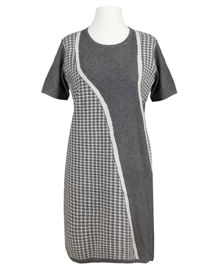 Strickkleid mit Jacke in grau von Beauty Women