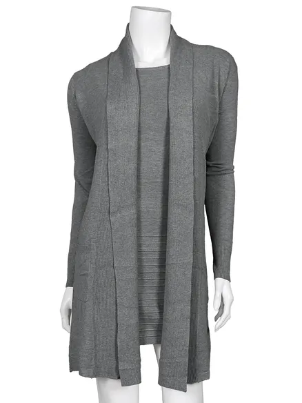 Twin Set Feinstrick in grau von Finery