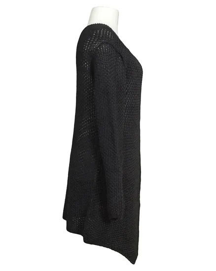 �berwurf Strickh�lle in schwarz von N. B. Moda