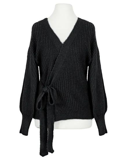 Wickel Strickjacke in schwarz von Diana