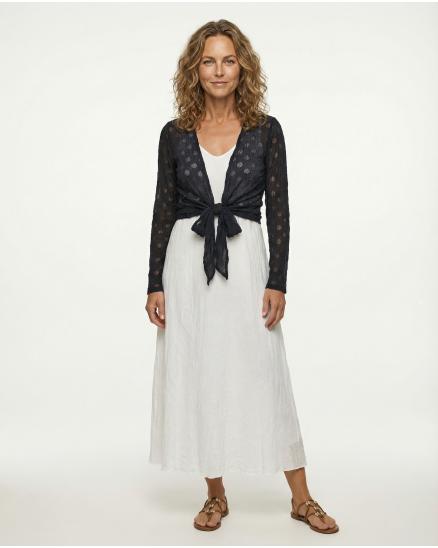 Wickeljacke in schwarz von FASHION