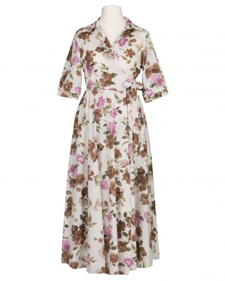 Wickelkleid Floral in bunt von Italia Moda