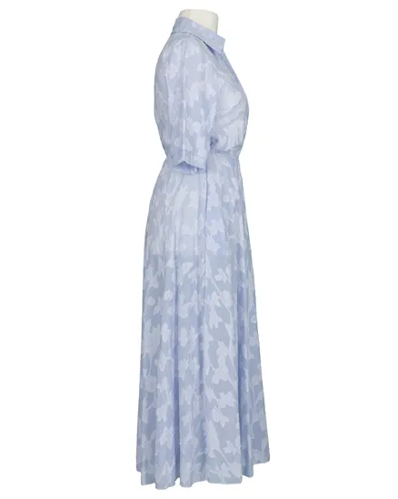 Wickelkleid Floral in hellblau von Italia Moda