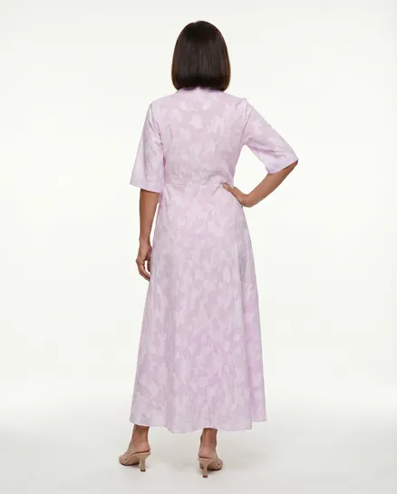 Wickelkleid Floral in rosa von Italia Moda