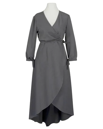 Wickelkleid Jersey in grau von Diana